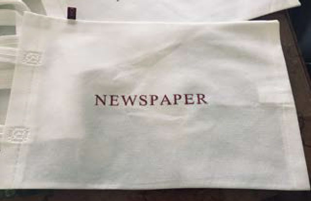 Newspaper bag